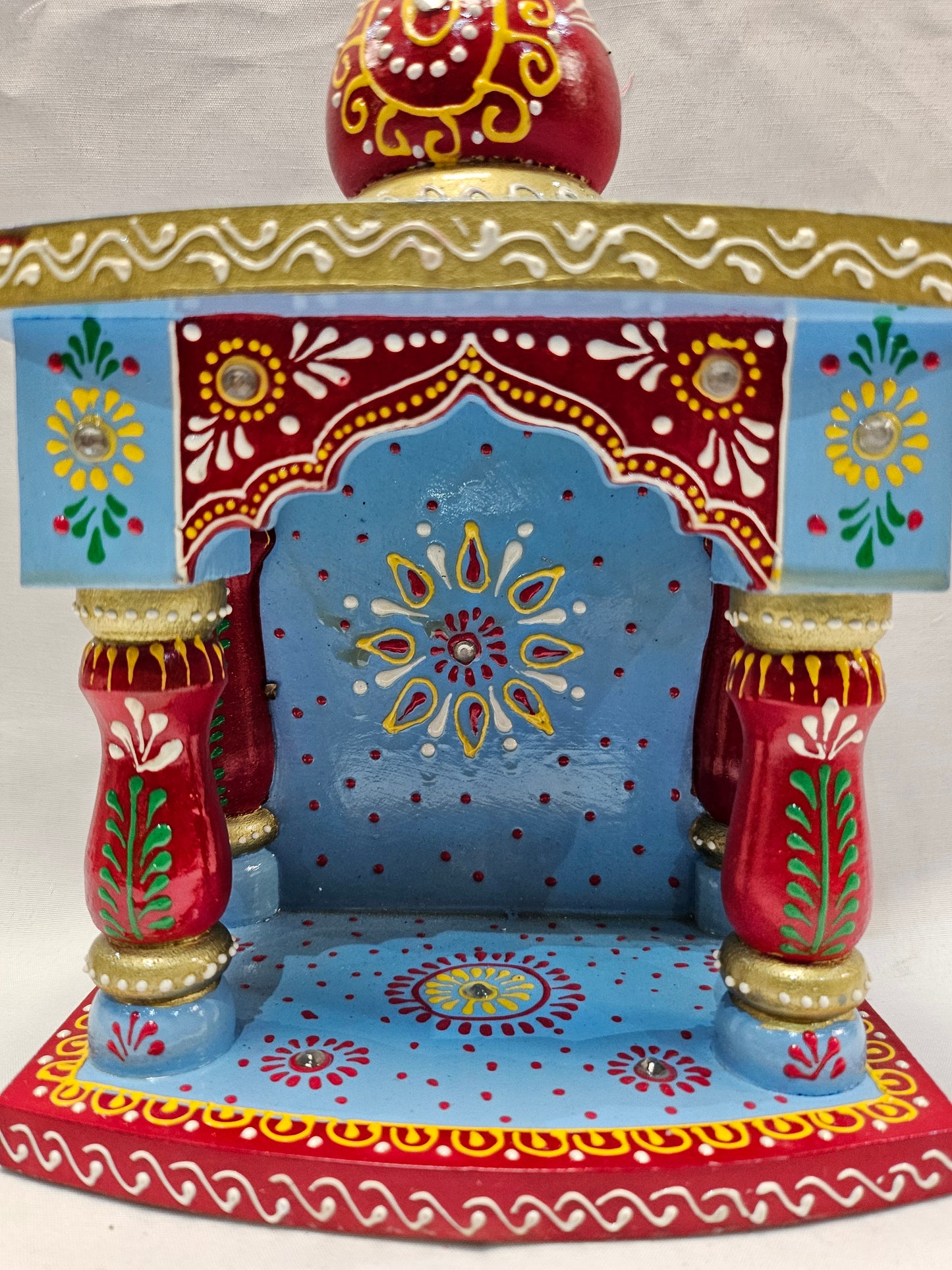 Mini Wooden Mandir