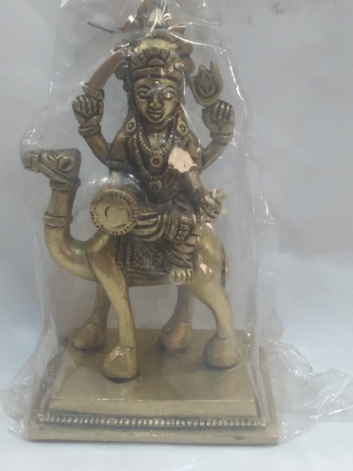 Brass Dasha maa / Brass Momai Maa statue