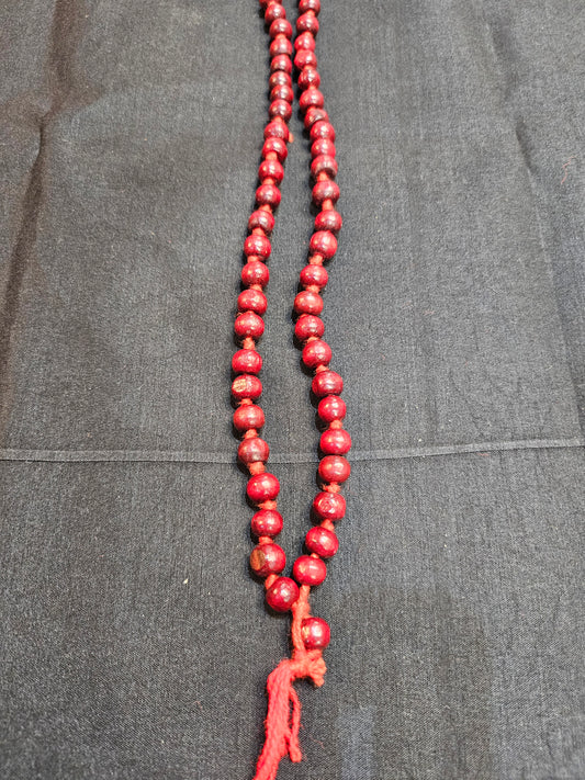 Red wood Jaap Mala /Rosary