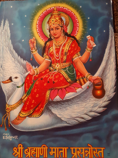 Hindu goddess Brahmani maa