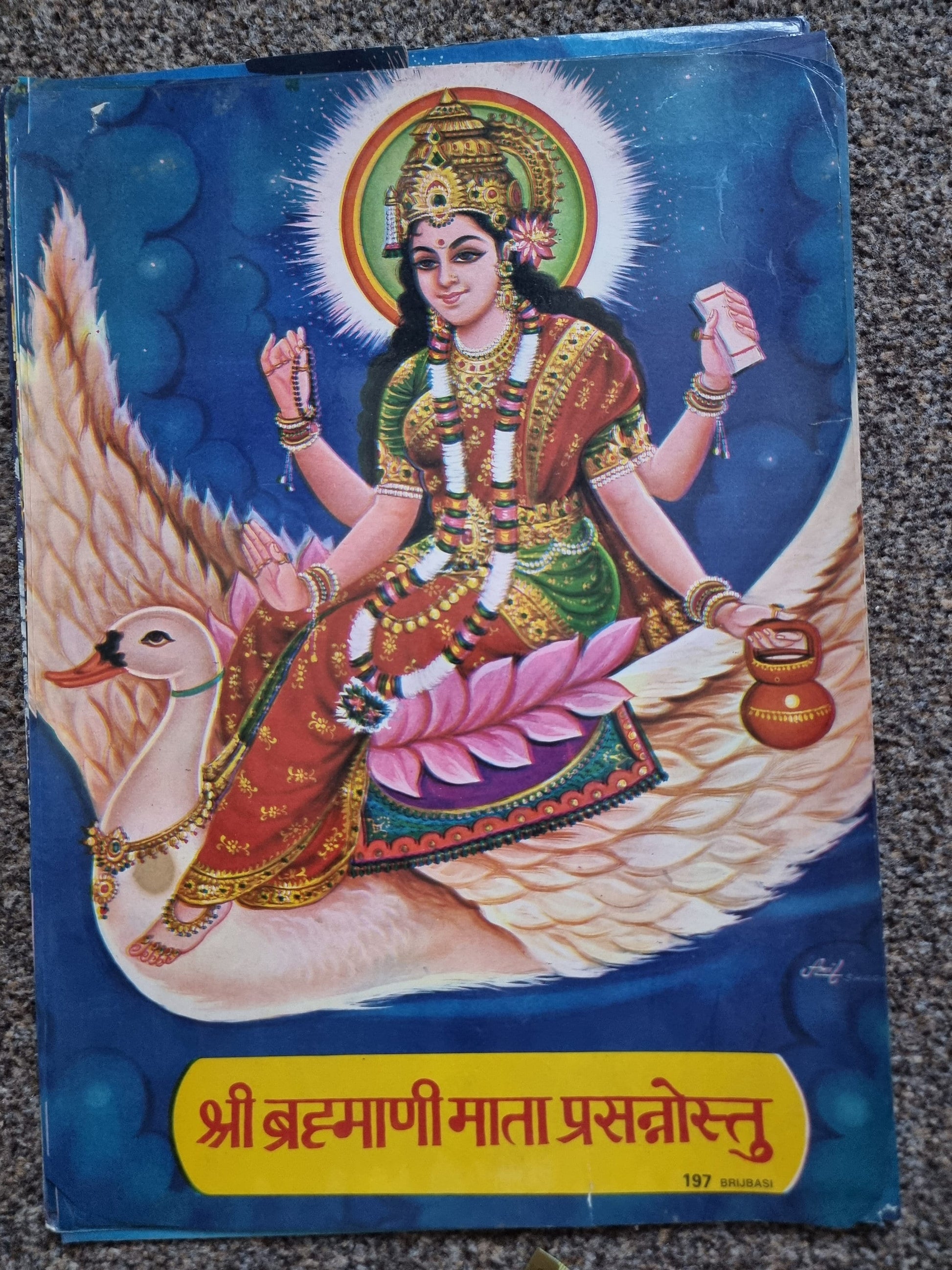 Hindu goddess Brahmani maa
