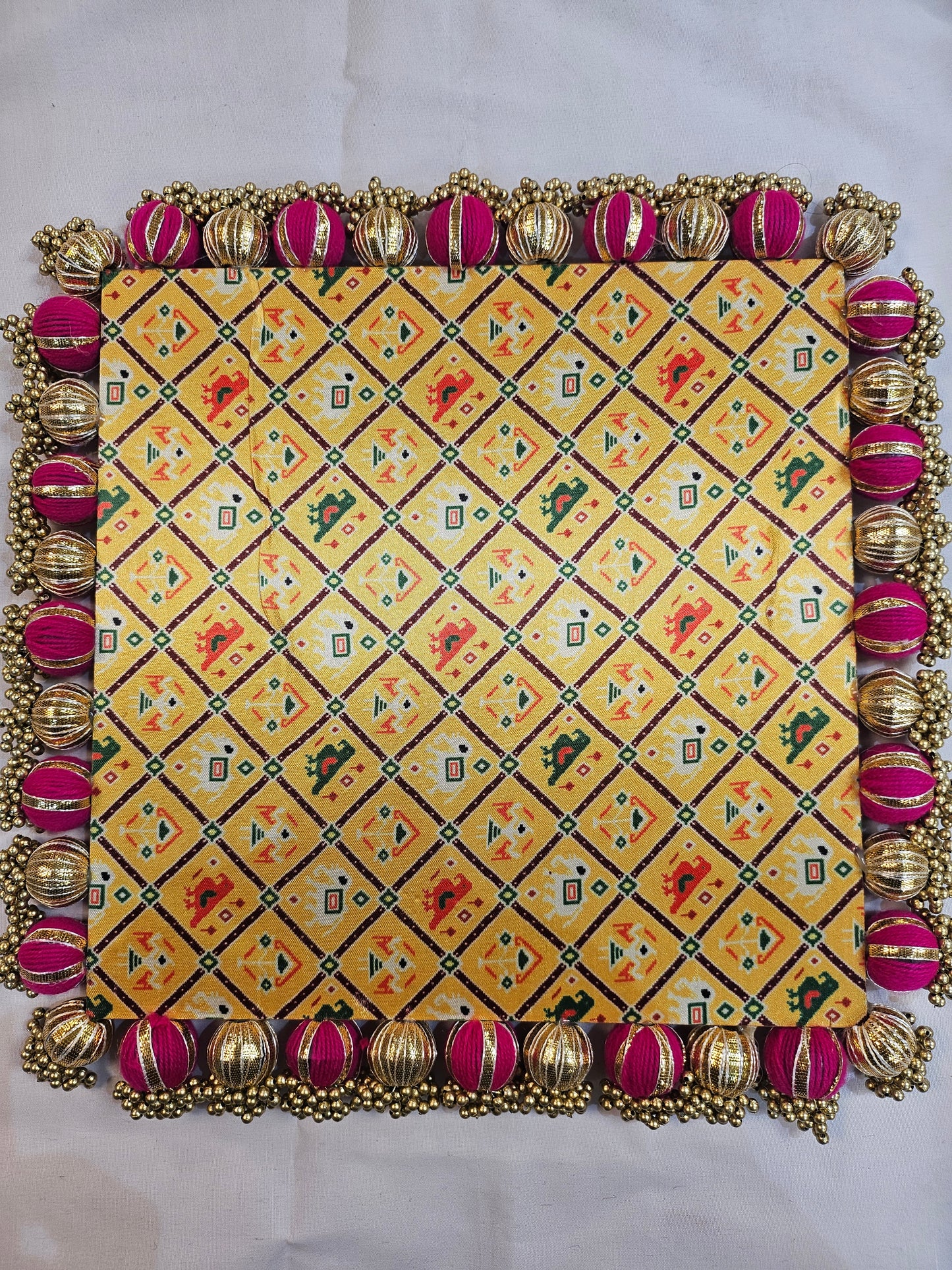 Square Decorative Flat Wedding tray