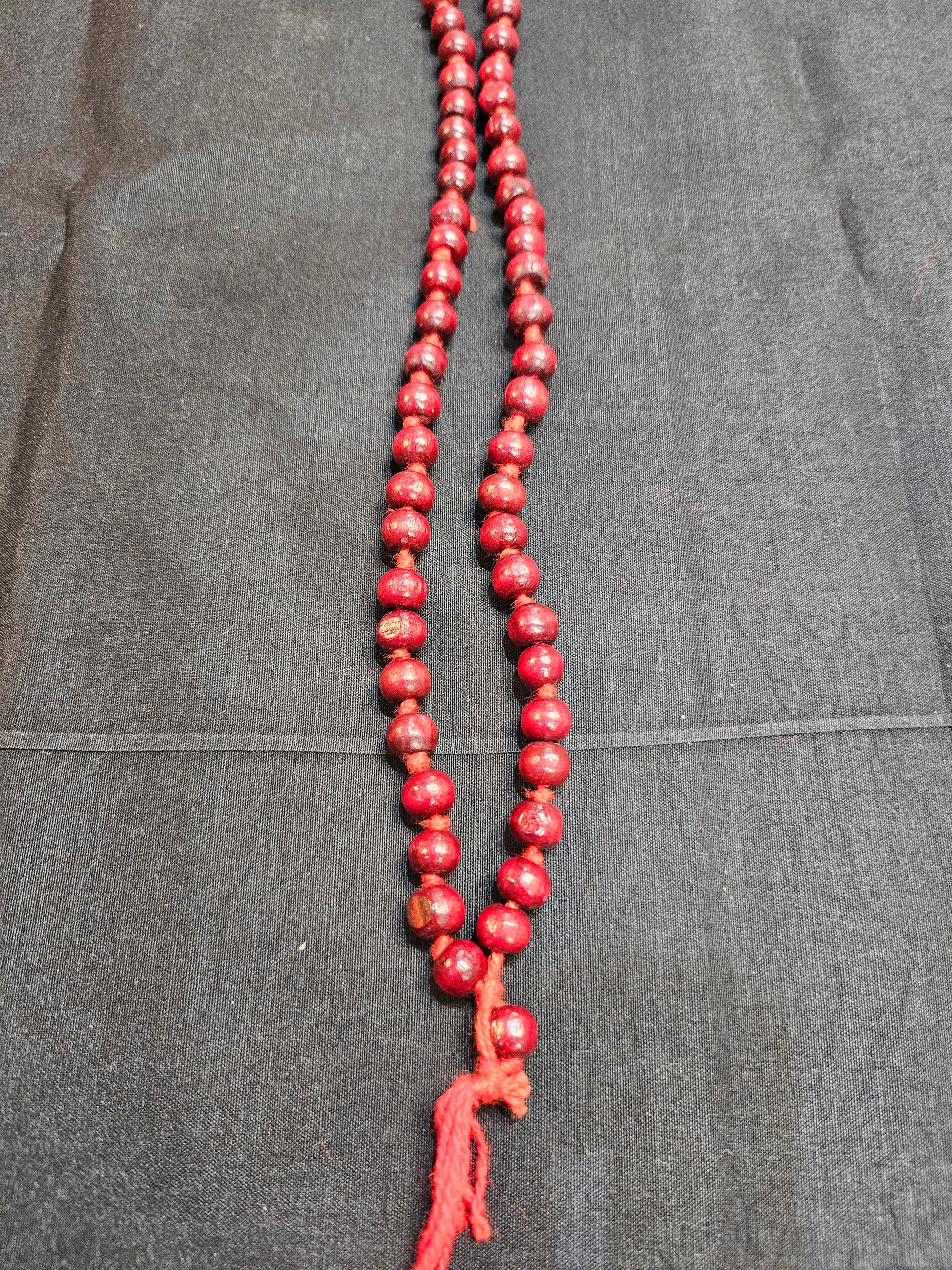 Red wood Jaap Mala /Rosary